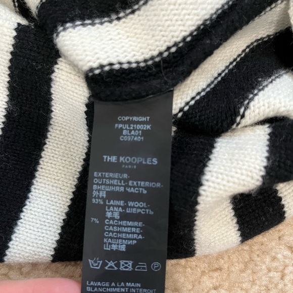 The Kooples wool and cashmere sweater. Size 1. - Picture 4 of 5